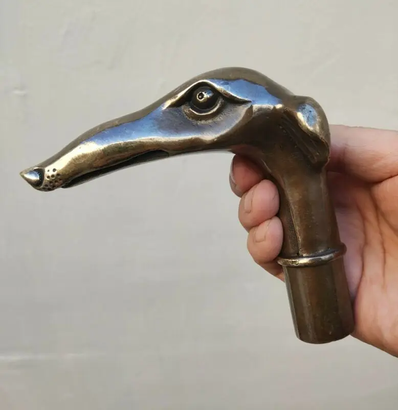 Vintage Collectible Guns - Антикварная викторианская трость с бронзовой насадкой
