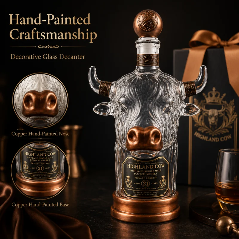 Vintage Collectible Liquor Bottles - Оригинальный графин для виски в виде