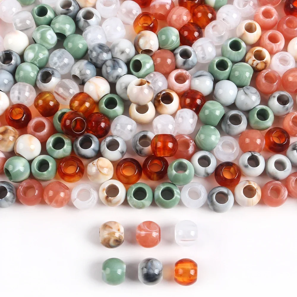 Vintage Collectible Marbles - 20 шт., большие бусины с мраморным