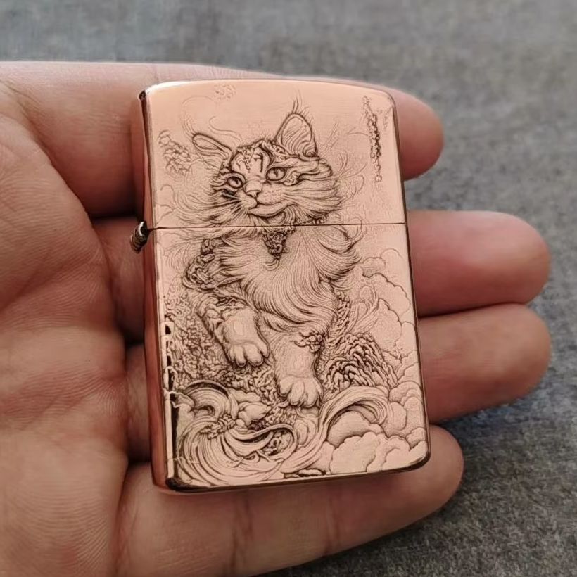 Медная газовая зажигалка с тис – обзор и цена Vintage Collectible Lighters