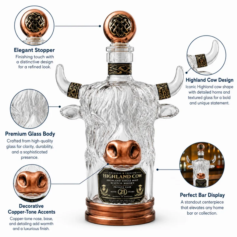 Оригинальный графин для виски  – обзор и цена Vintage Collectible Liquor Bottles